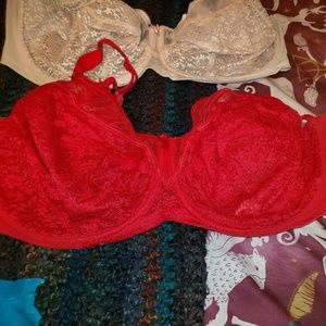 Super Sexy Red Lace 42I Goddess Bra